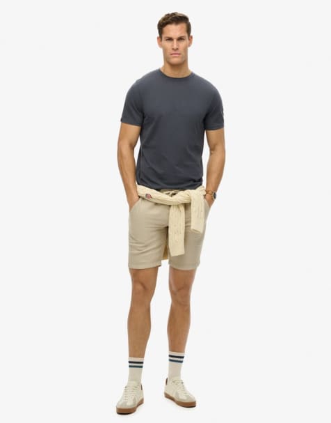 Superdry - Essential - T-shirt classique - Bleu éclipse délavé - view 1