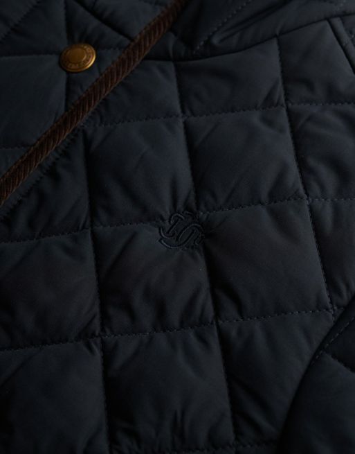 Superdry Estate country liner jacket in eclipse navy, 6 of 6