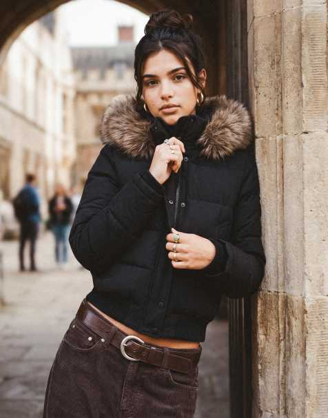 Superdry - Everest - Bomber à capuche - Noir - view 1