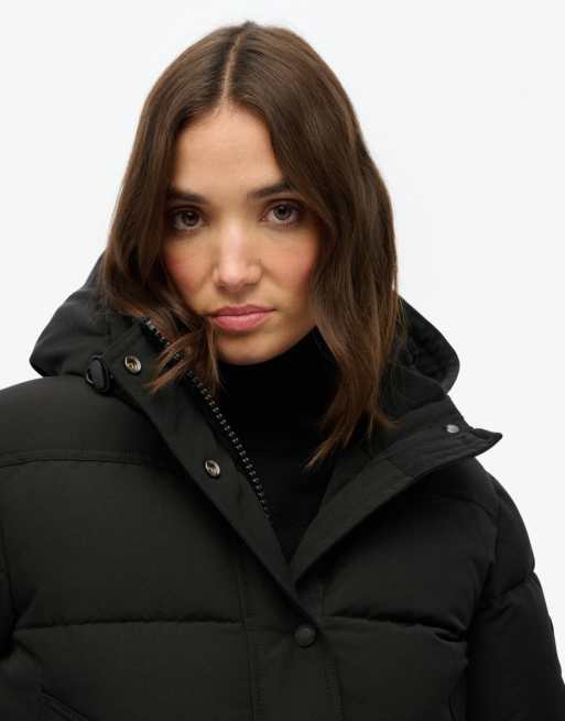 Superdry Everest bomber jacket in black, 2 of 7