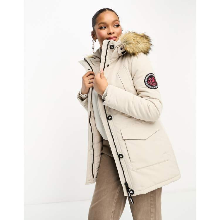 Superdry everest mountain parka on sale womens