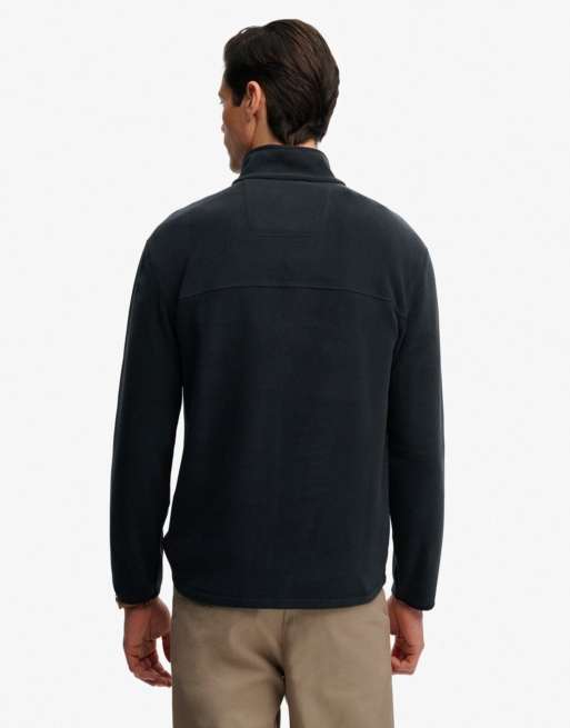 Superdry Expedition fleece half zip in eclipse navy, 2 of 6