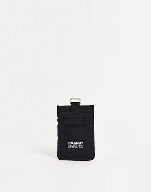Superdry fabric card wallet