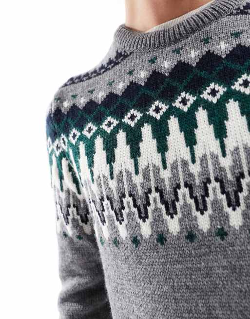 Superdry on sale fairisle jumper