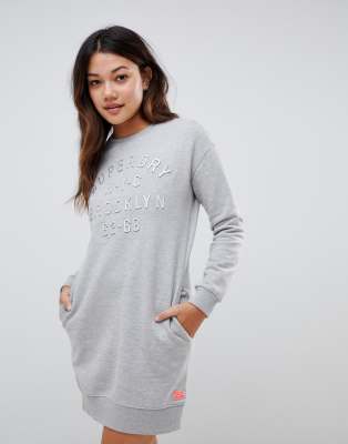 sweater dress superdry