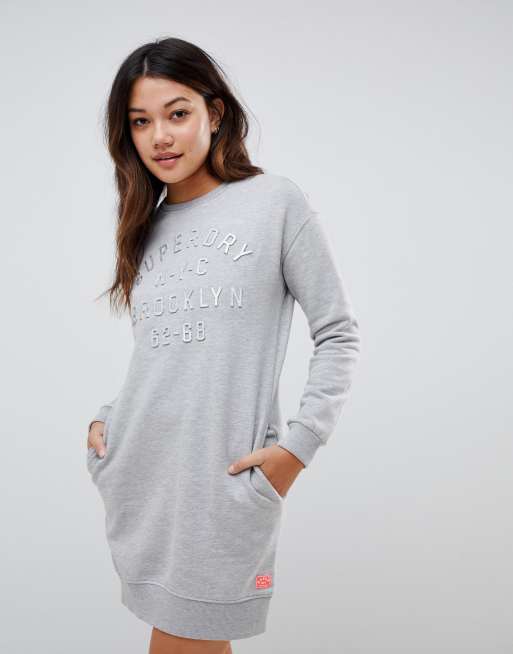 Superdry hotsell sweatshirt dress