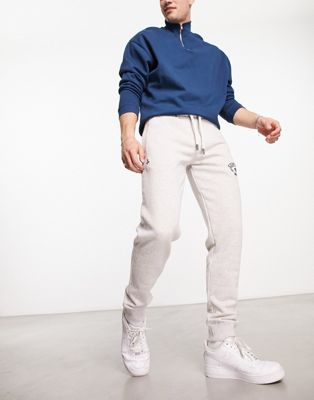 Superdry gym athletic joggers in grey