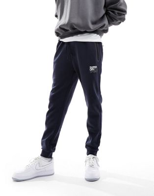 Superdry gymtech jogger in Eclipse Navy