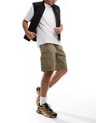 Superdry Beige Cargo-Shorts Mit Taschen Heavy - Bild 5
