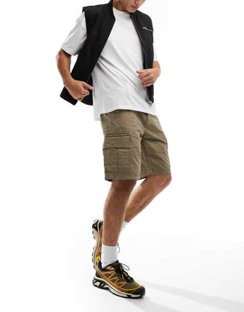 Superdry – Heavy – Cargo-Shorts in Kleidungsbeige - view 1