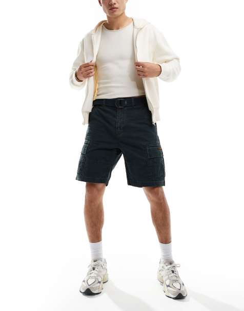 Superdry - Heavy - Short cargo - Bleu marine - view 1