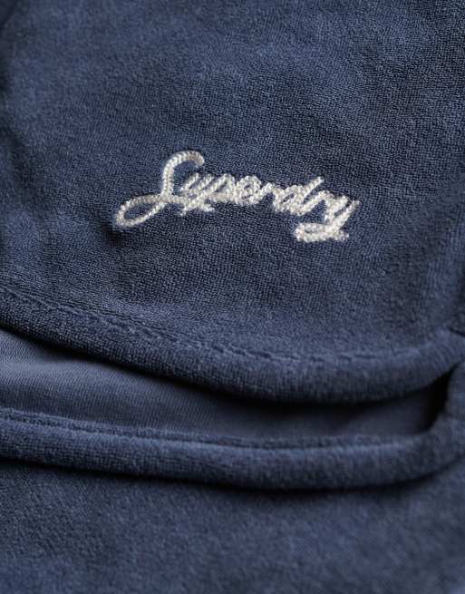 Superdry - Heritage - Short en tissu éponge - Indigo, 6 de 7