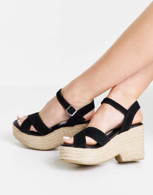 Superdry espadrille sandal on sale wedge