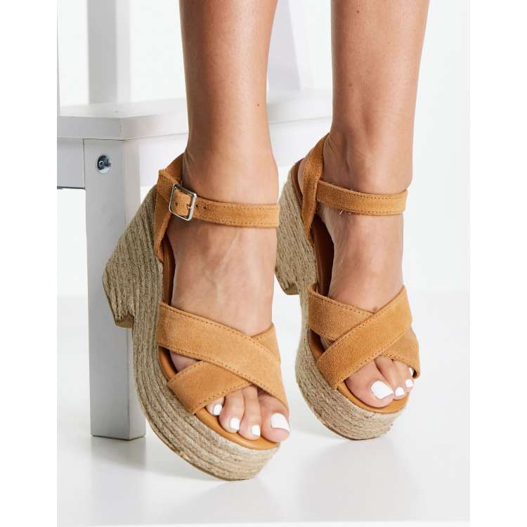 Superdry espadrille sandal wedge deals