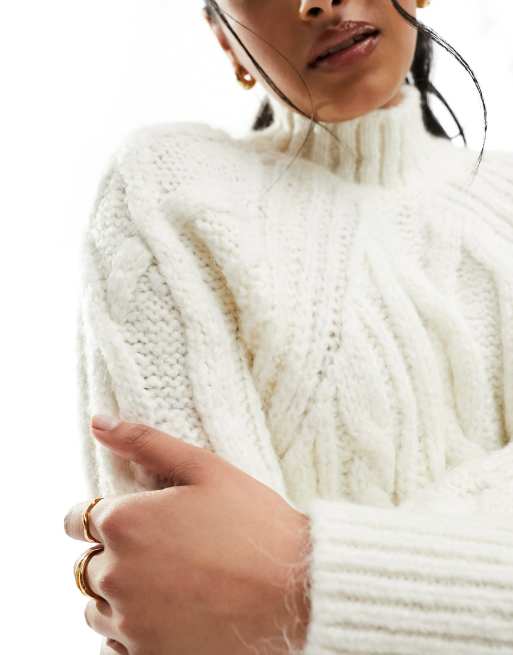 Americana cable hot sale knit jumper