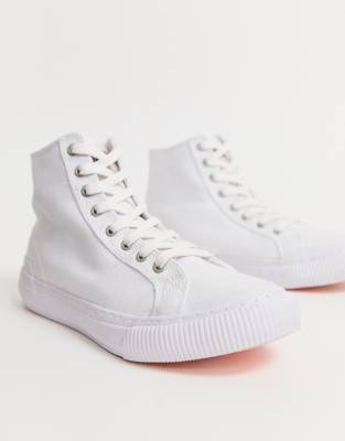 superdry high top trainers
