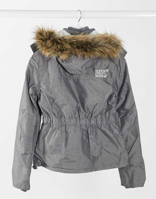 Superdry hooded sherpa hot sale wind attacker