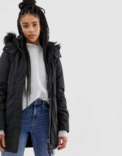 acuut mout roekeloos Superdry hooded microfibre parka | ASOS