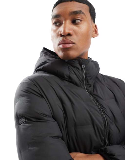 Superdry puffer jacket black clearance