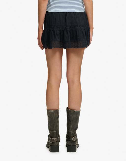 Superdry Ibiza Minirock in Eclipse Navy, 3 von 7