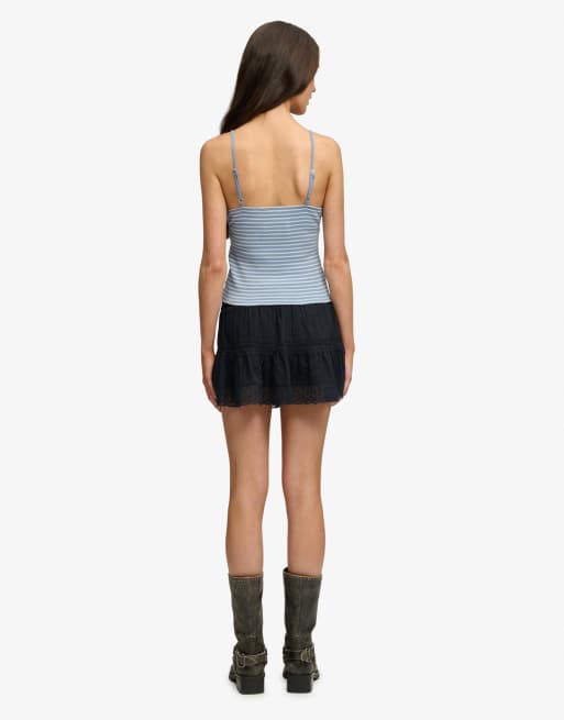Superdry Ibiza Minirock in Eclipse Navy, 5 von 7
