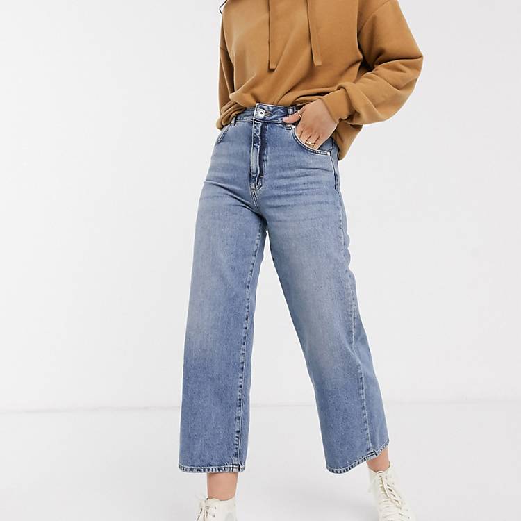 Rettidig tilbede gåde Superdry - Jeans med vide ben i retro - The late Brooklyn-born artists  works dress the 1460 | wash - Cra-wallonieShops