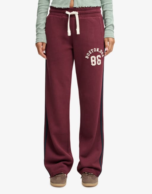 Superdry jogger de hockey Athletic essentials en rouge port, 4 de 6