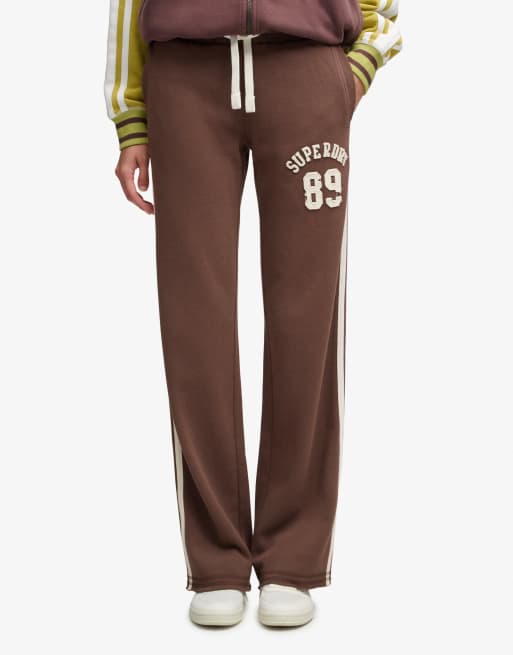 Superdry jogger de hockey Athletic essentials marron châtaigne, 4 de 6