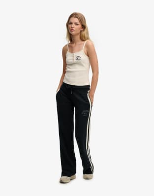 Superdry Damen Bleu Jogginghose Athletic Essential - Bild 2