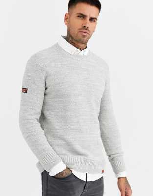 superdry grey jumper