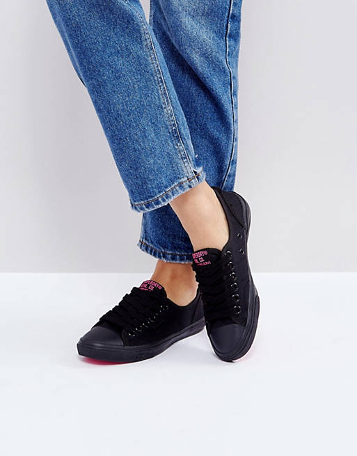 Superdry Lace Up Trainer with Conrast Lace