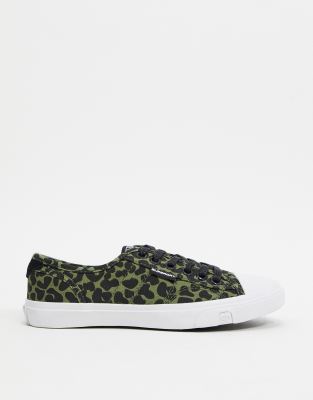 superdry leopard print trainers