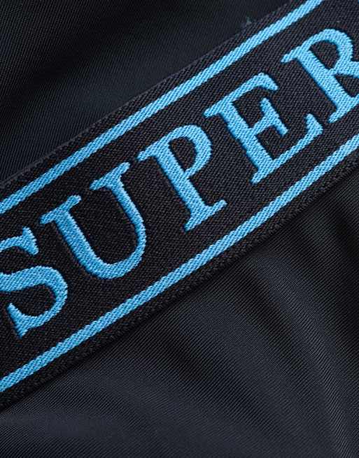 Superdry Logo classic bikini bottoms in eclipse navy, 7 of 7