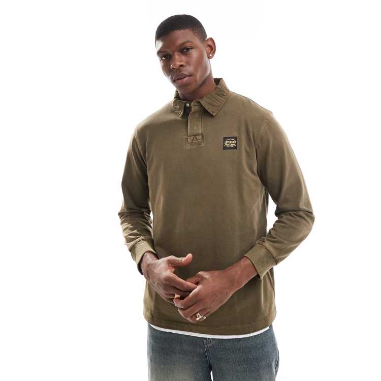 Superdry long sleeve polo online