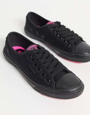 superdry black pumps