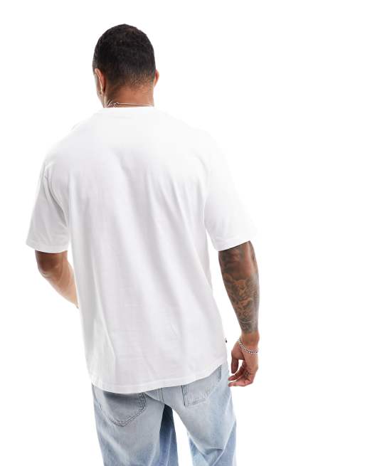 Superdry luxury sport loose t-shirt in Brilliant White