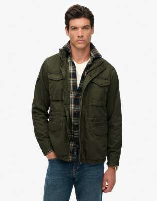 Superdry M65 Military Jacket In Green