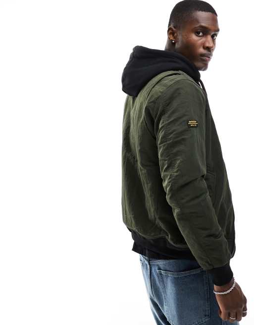 Superdry - MA1 - Bomber à capuche style militaire - Olive Surplus Goods, 2 de 4
