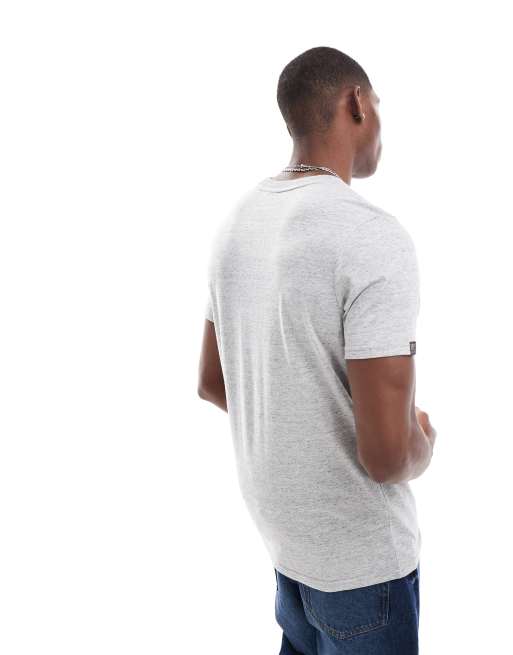 Superdry – Machined Goods – Workwear-T-Shirt in meliertem Sportgrau, 3 von 4