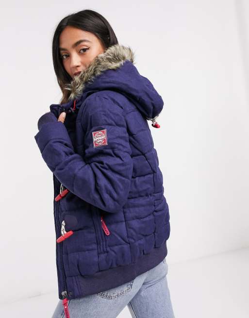 Superdry toggle clearance puffer jacket