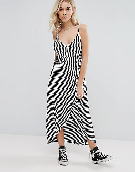 Superdry Maxi Dress with Cross front