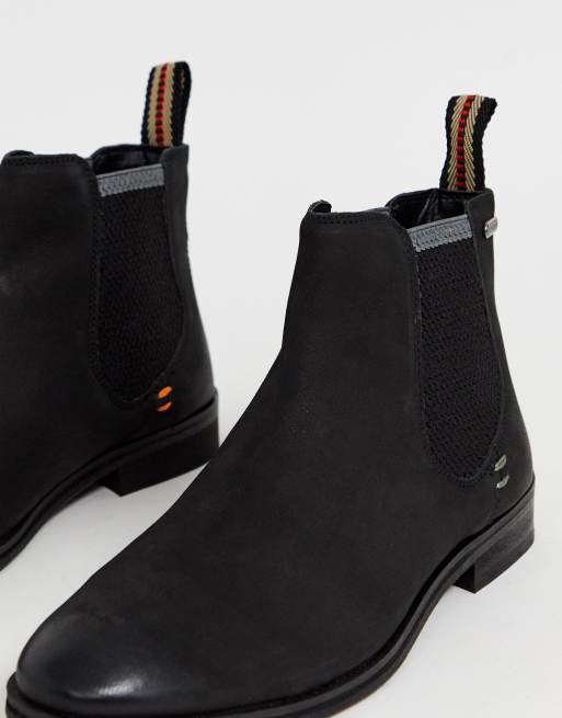 Teenageår analyse ekstensivt Superdry Meteora suede chelsea boots in black | ASOS