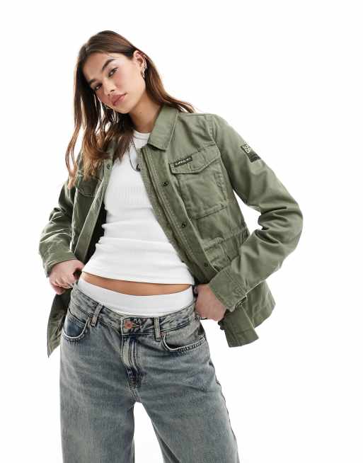 Superdry Military m65 jacket in wild khaki | ASOS