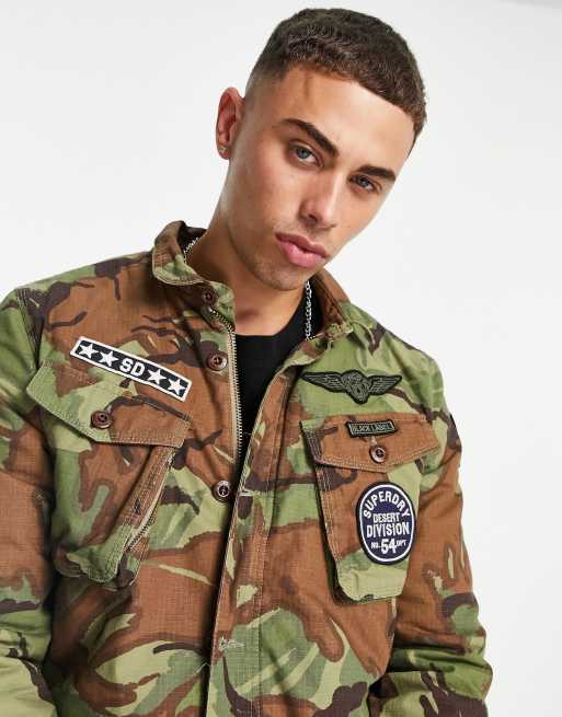 Superdry military store storm hood