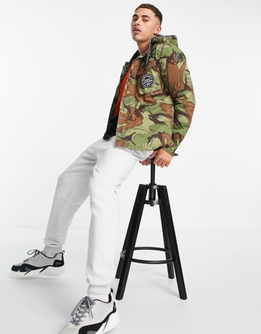 Superdry military storm on sale hood