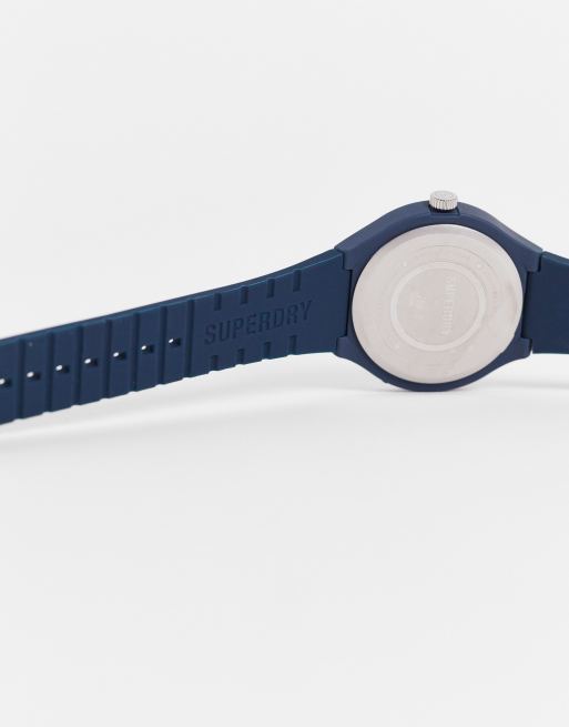 Montre superdry online bleu