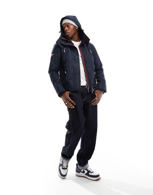 Superdry - Mountain Windcheater - Veste - Bleu marine nordique chromé