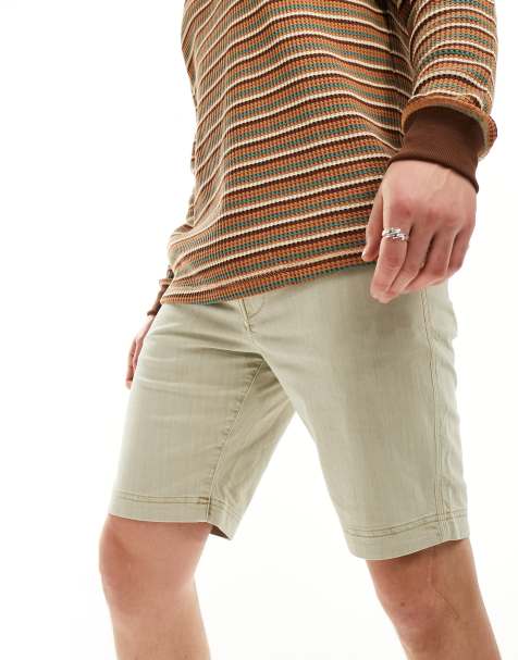 Superdry Officer chino shorts in chateau gray