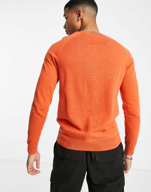 ouder Scarp Op het randje Superdry - Orange label - Katoenen trui met ronde hals | ASOS