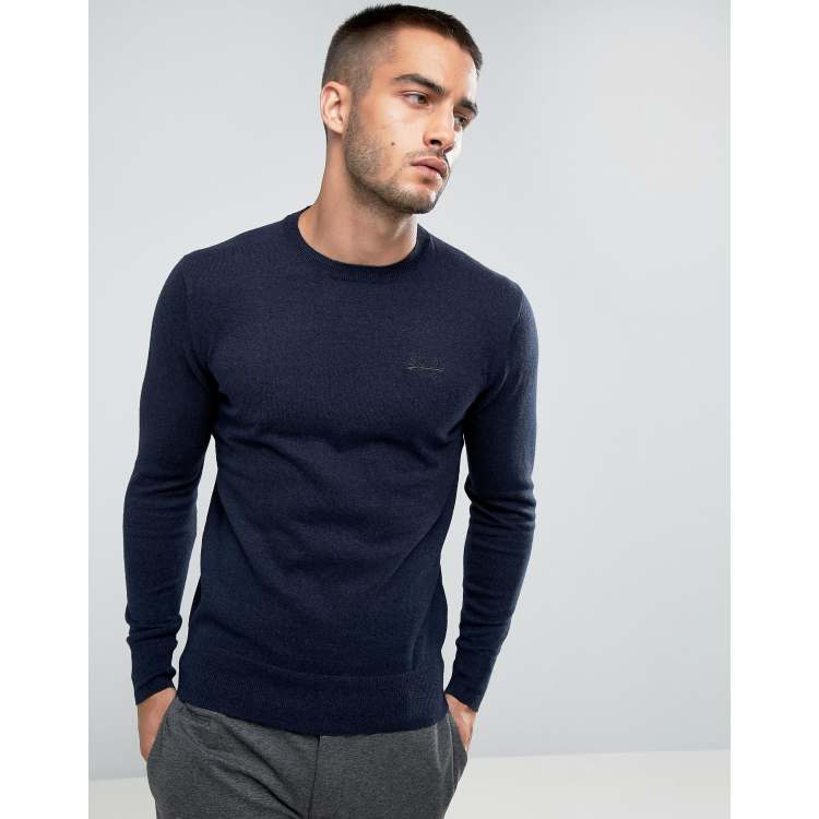 Superdry Orange Label Sweater in Cashmere Blend ASOS